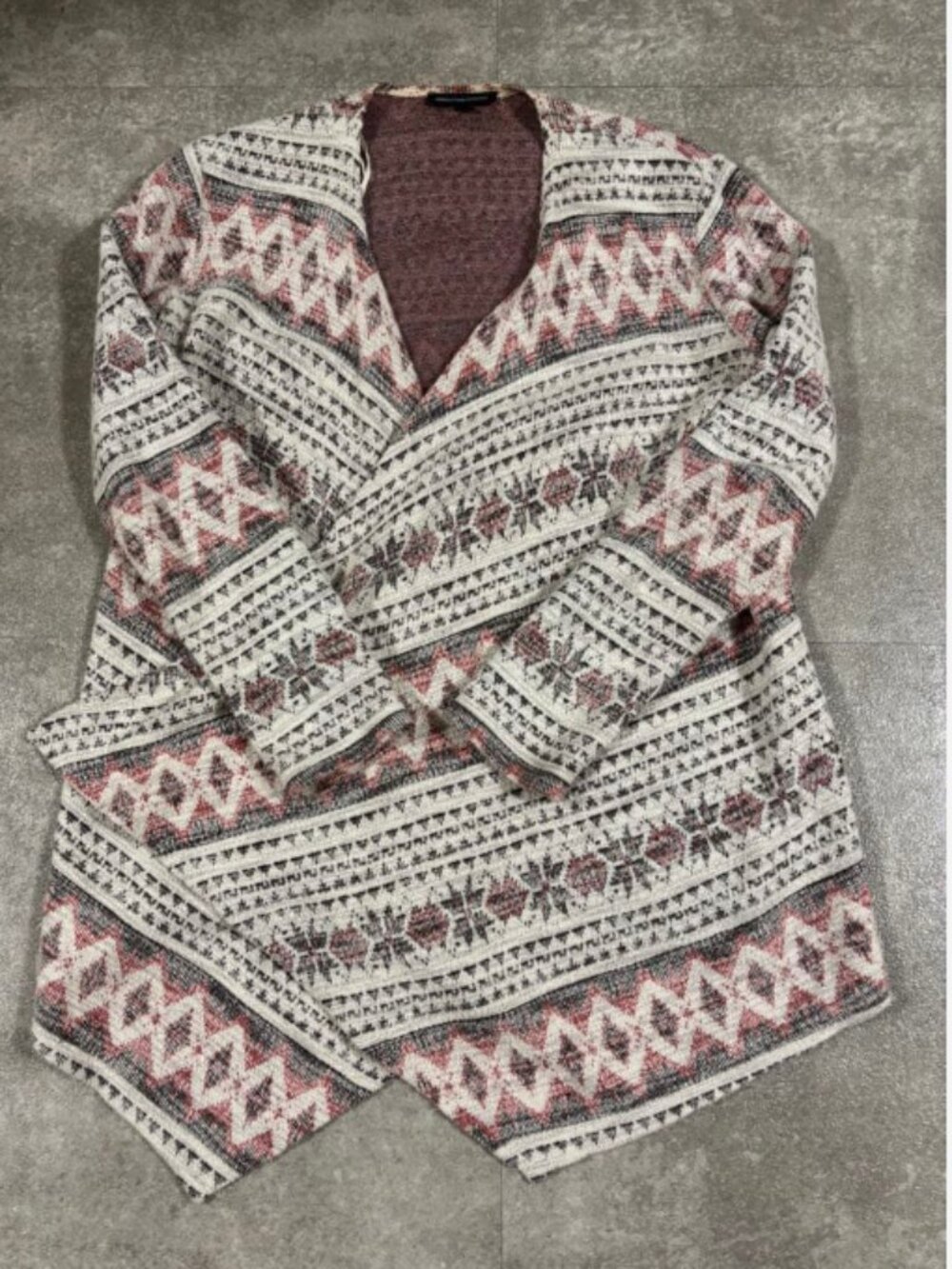 American Eagle Outfitters Open Front Cardigan - Geometric, Tribal, Southwestern